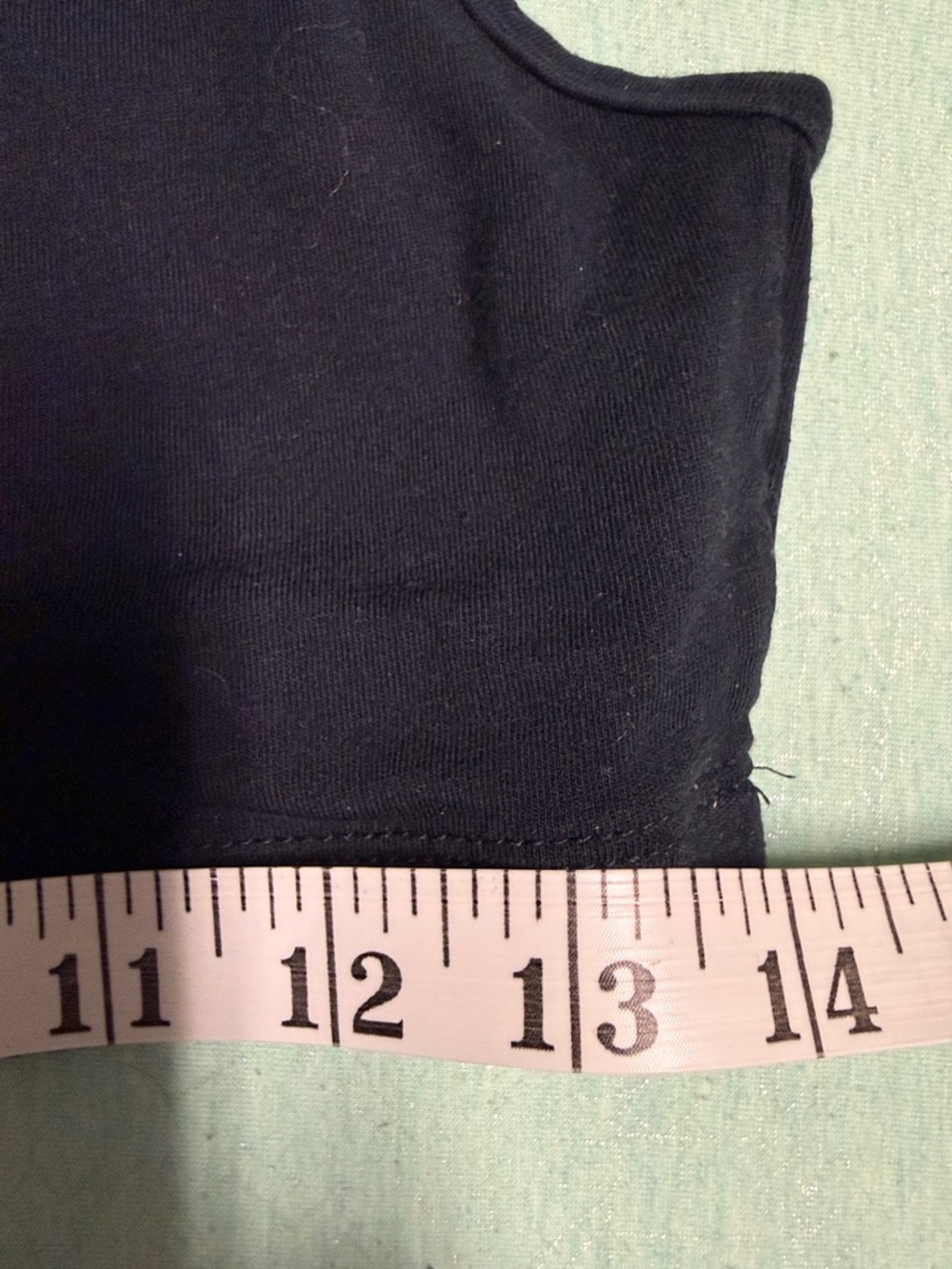 Fruit of the Loom Black Spaghetti Strap Racerback Seamless Bra sz L Cotton NWOT - Picture 6 of 6